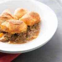 Cheeseburger Pot Pie