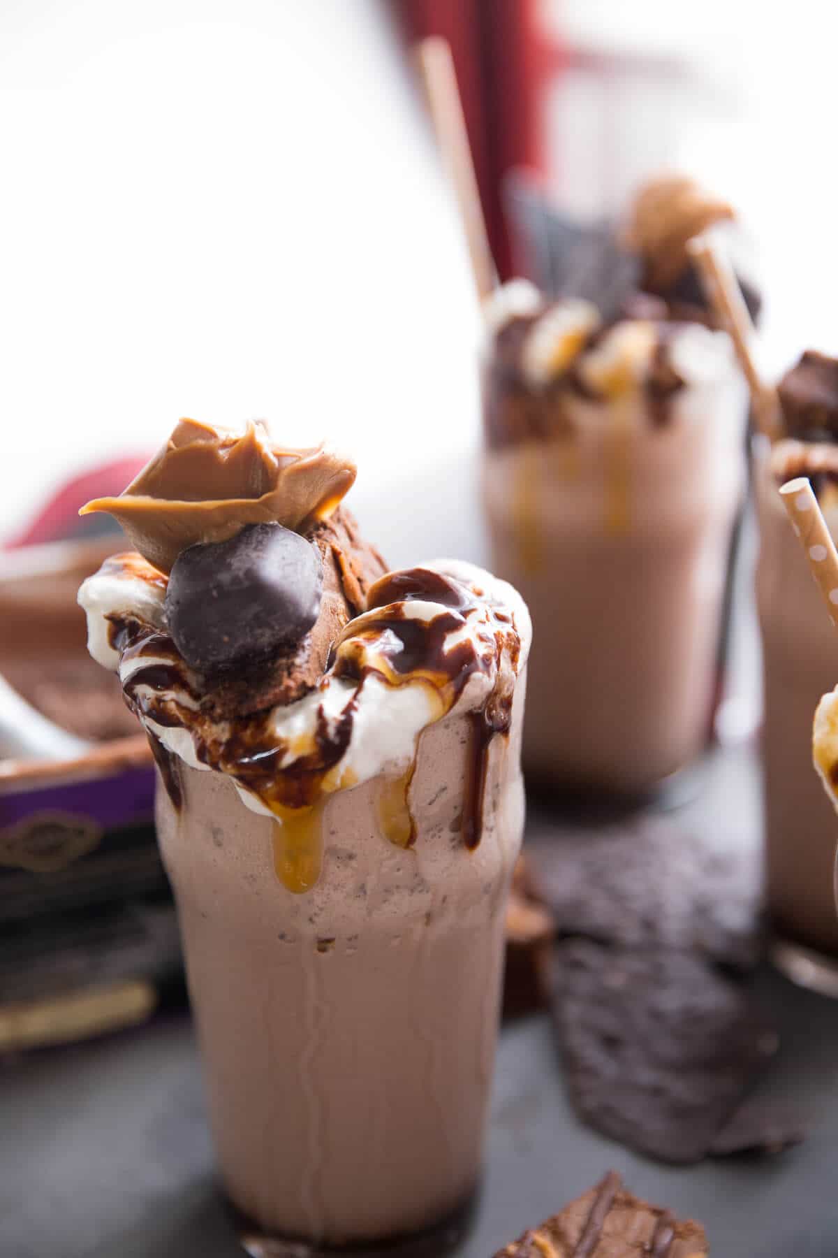 Extreme Salted Caramel Milkshake
