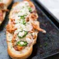 BBQ Chicken Pizza Sub
