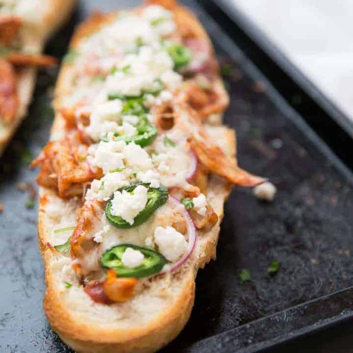 BBQ Chicken Pizza Sub