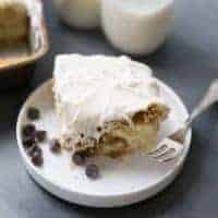 Milk and cookies are everyone's favorite treat! Now we can cookies and cake all in one deliciously simple treat!