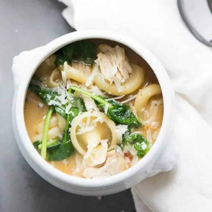 Chicken Florentine Soup