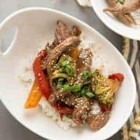 Slow Cooker Ginger Beef
