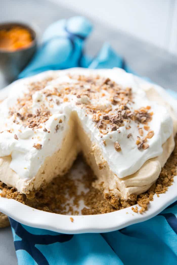 Creamy No Bake Pumpkin Pie Recipe