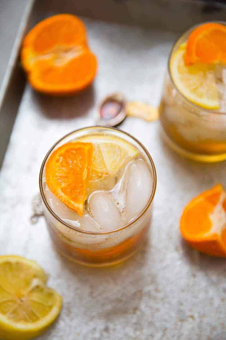 Ginger Maple Bourbon Cocktail Recipe Lemons For Lulu