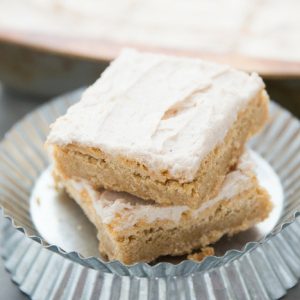 How to make browned butter blondies