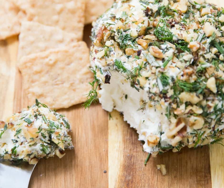 Herb and Feta Cheeseball Recipe Lemons for Lulu