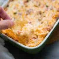 baked pimento cheese dip with cream cheese