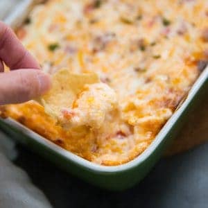 baked pimento cheese dip with cream cheese