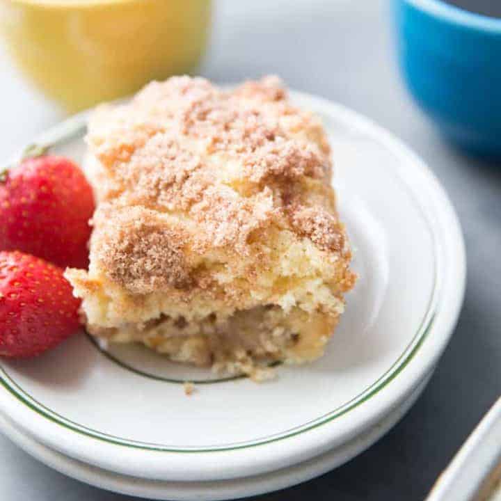 Easy Walnut Pear Coffee Cake Recipe Lemons for Lulu