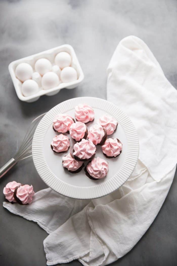 Chocolate Dipped Cherry Meringues Lemons for Lulu