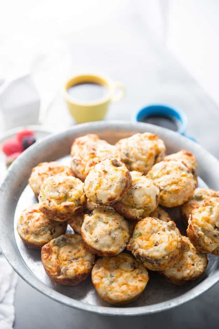 Easy Savory Breakfast Biscuits Recipe - Lemons for Lulu