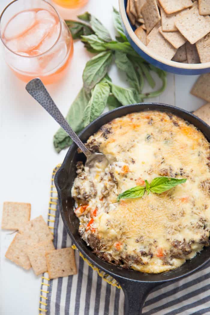 Easy Baked Sausage Hoagie Dip Recipe Lemons for Lulu