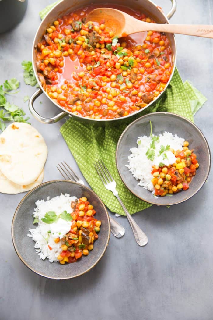 Easy Vegetarian Tikka Masala Recipe - Lemons for Lulu
