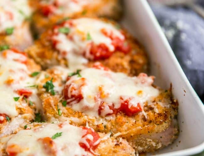bake parmesan breaded