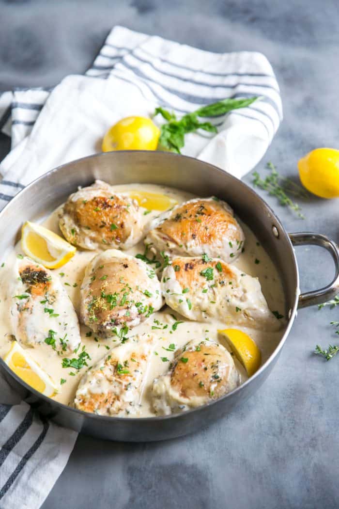 herbed lemon chicken recipe
