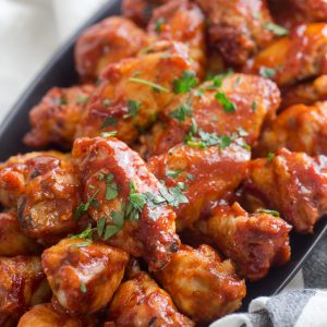 BBQ Wings close up