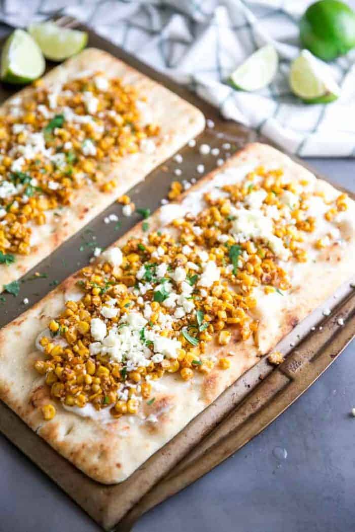 Mexican Street Corn Flatbread Pizza Recipe Lemons for Lulu