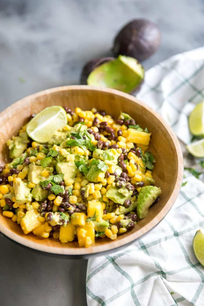 Black Bean, Corn, and Avocado Salad Lemons for Lulu