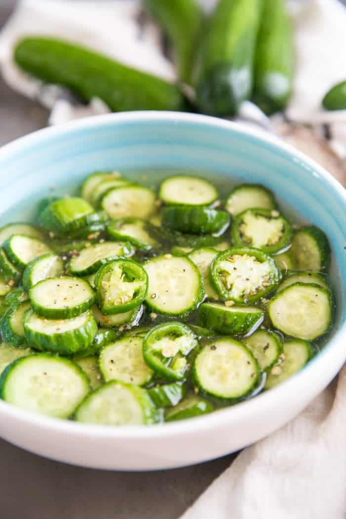 Easy Refrigerator Pickles Recipe Lemons for Lulu