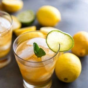 Iced Tea Recipe with bourbon