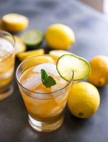 Iced Tea Recipe with bourbon