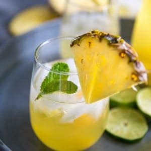 Summer sangria one glass