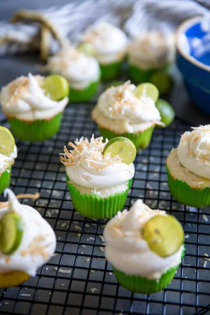 tequila key lime cupcakes