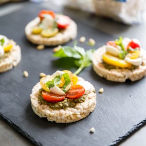 Rice cake recipe with tomatoes