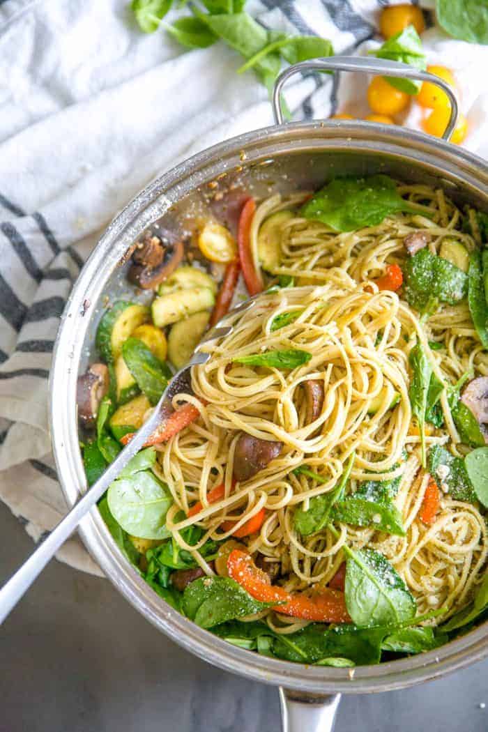 capellini primavera recipe
