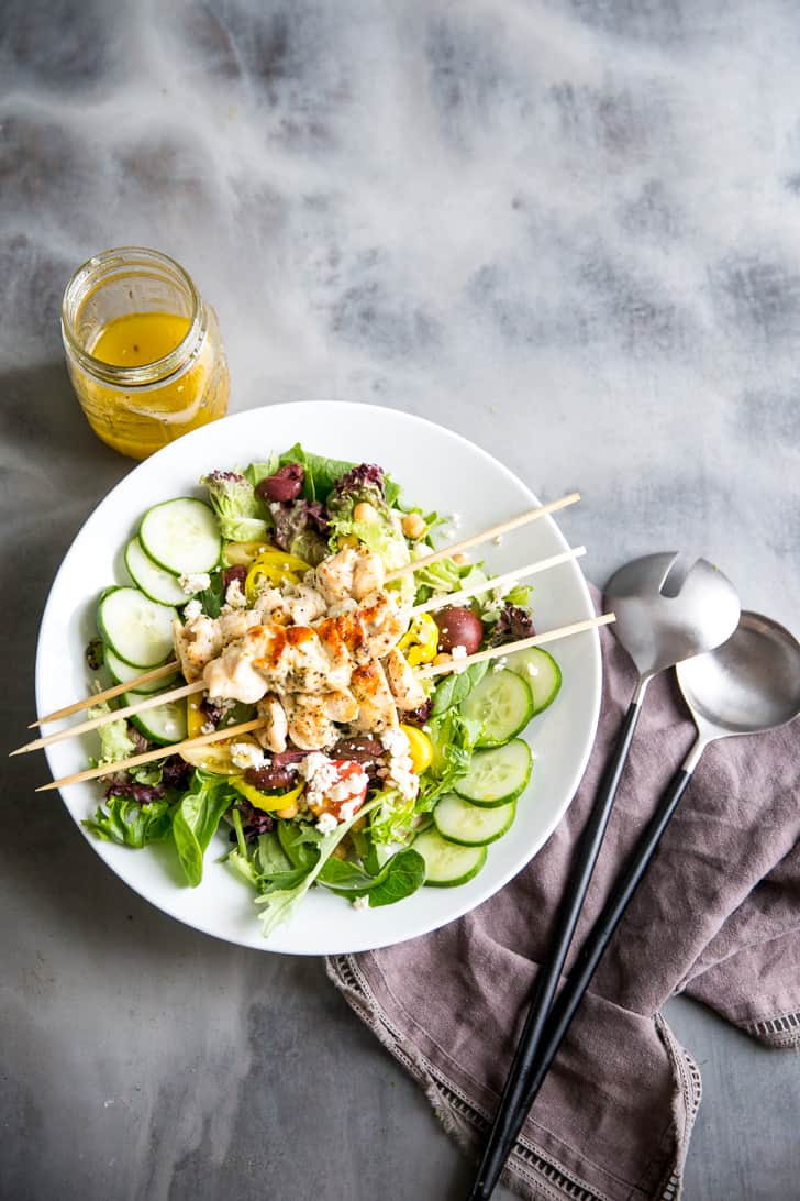 chicken souvlaki skewers