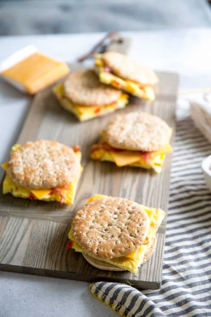Denver Omelet Breakfast Sandwich - LemonsforLulu.com