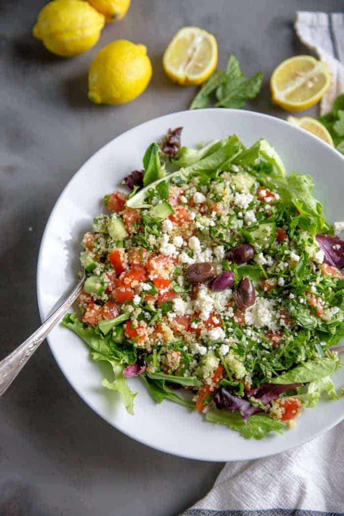 Quinoa Tabbouleh Salad LemonsforLulu.com Quinoa Tabbouleh Salad LemonsforLulu.com