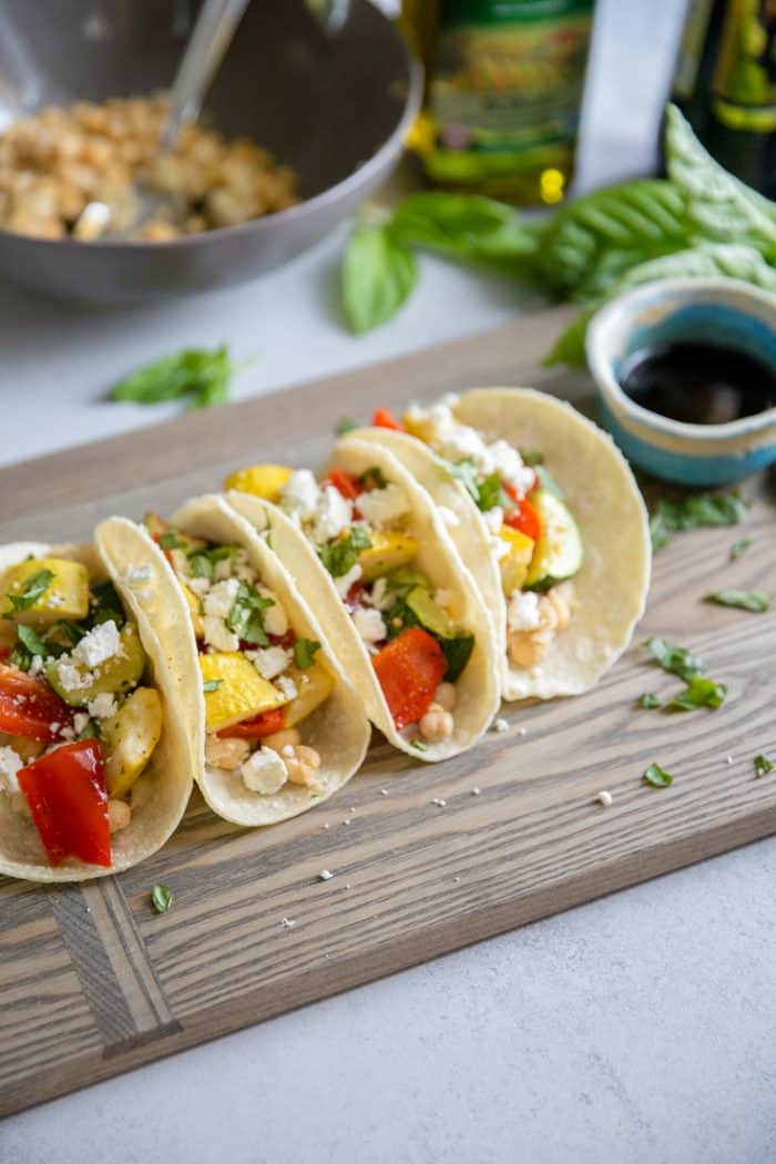 Roasted Veggie Taco Recipe | LemonsforLulu.com