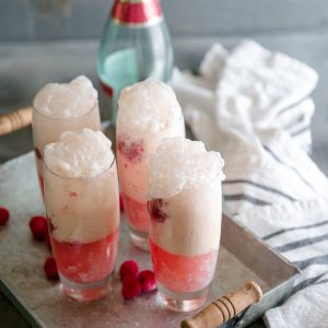 rose sparkling wine 4 glasses