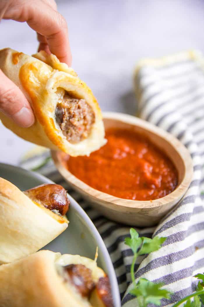 Jumbo Pizza Pigs in a Blanket