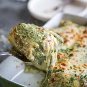 Cheesy lasagna rolls