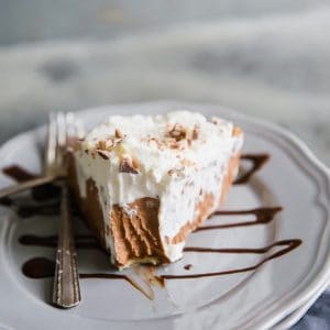 hot chocolate pie bite taken out