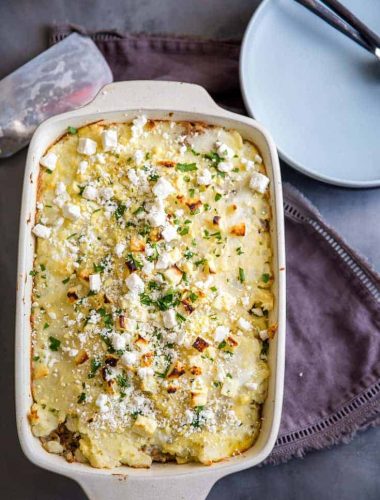moussaka recipe baking dish