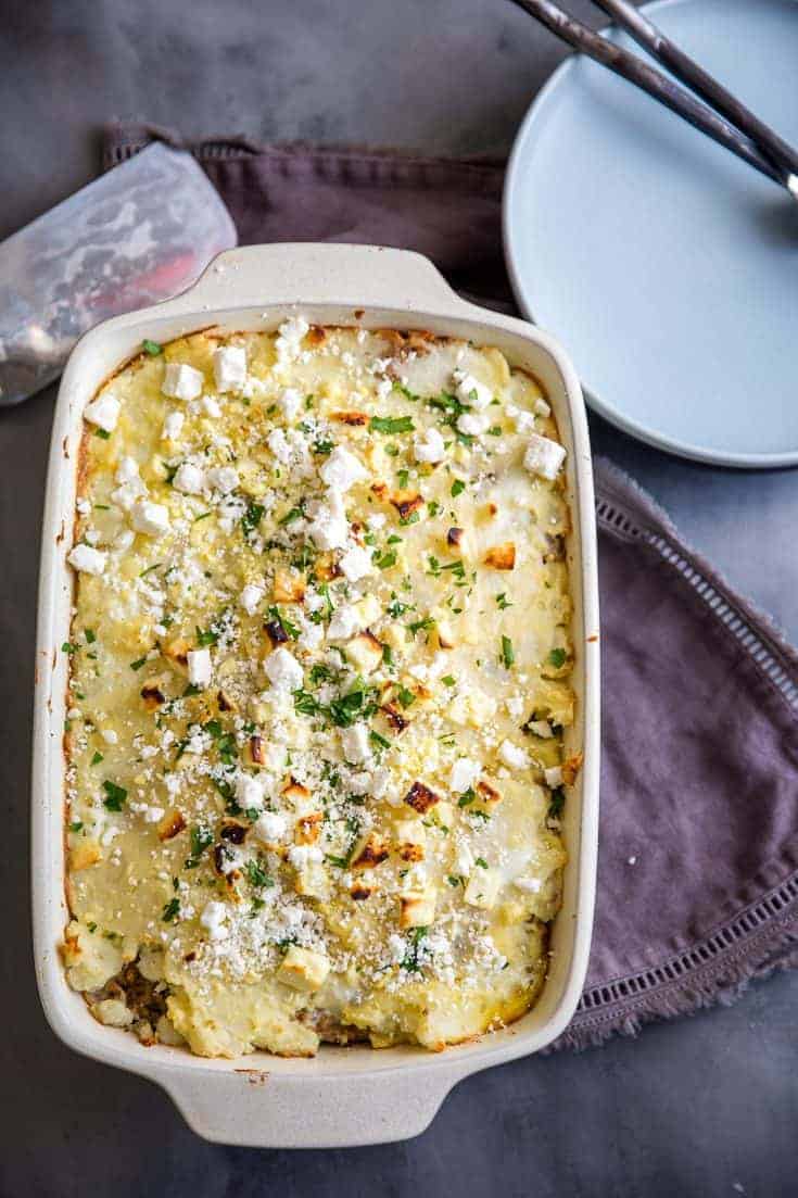 Greek Potato Moussaka Recipe