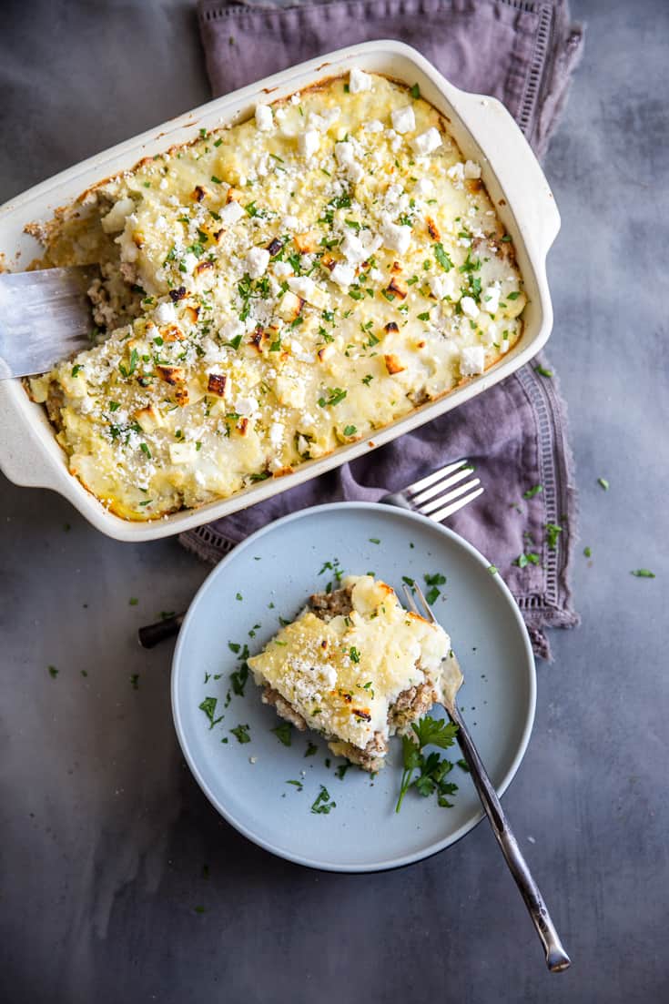 Greek Potato Moussaka Recipe