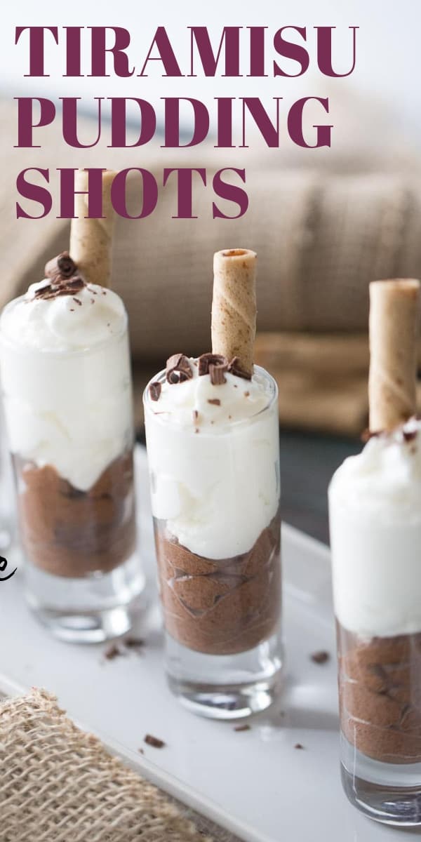 Tiramisu Pudding Shots Recipe