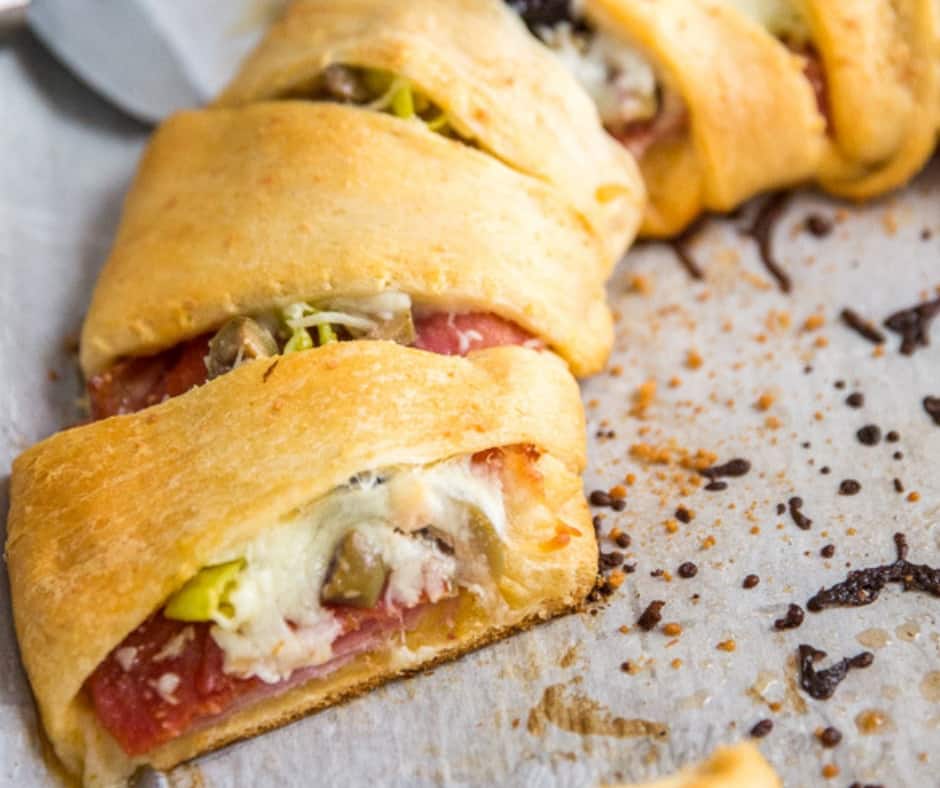 Antipasto Salad Crescent Ring Recipe