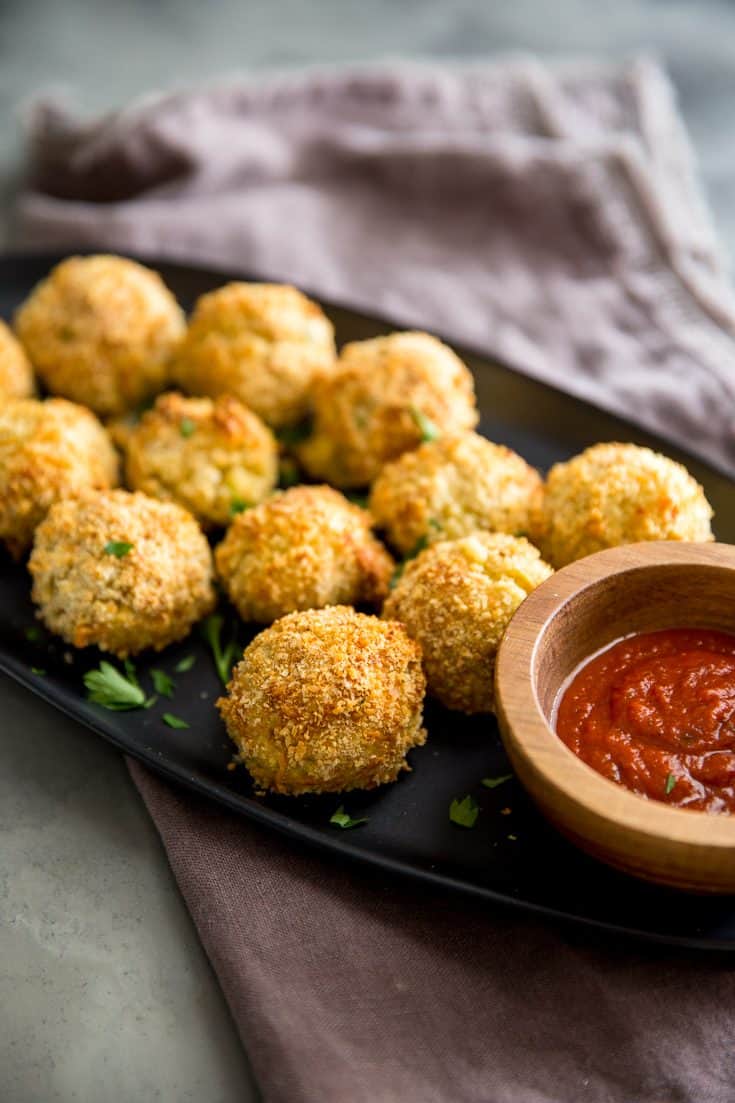 Baked Arancini Balls