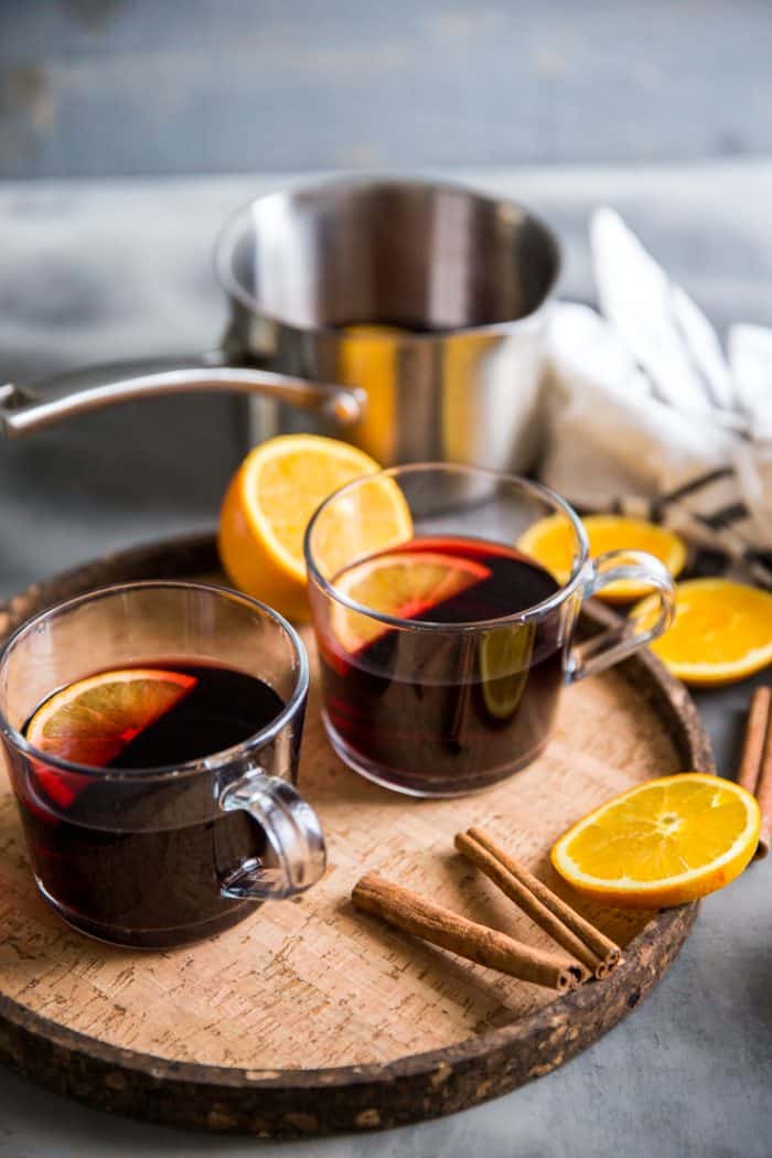 Warm Red Wine Sangria