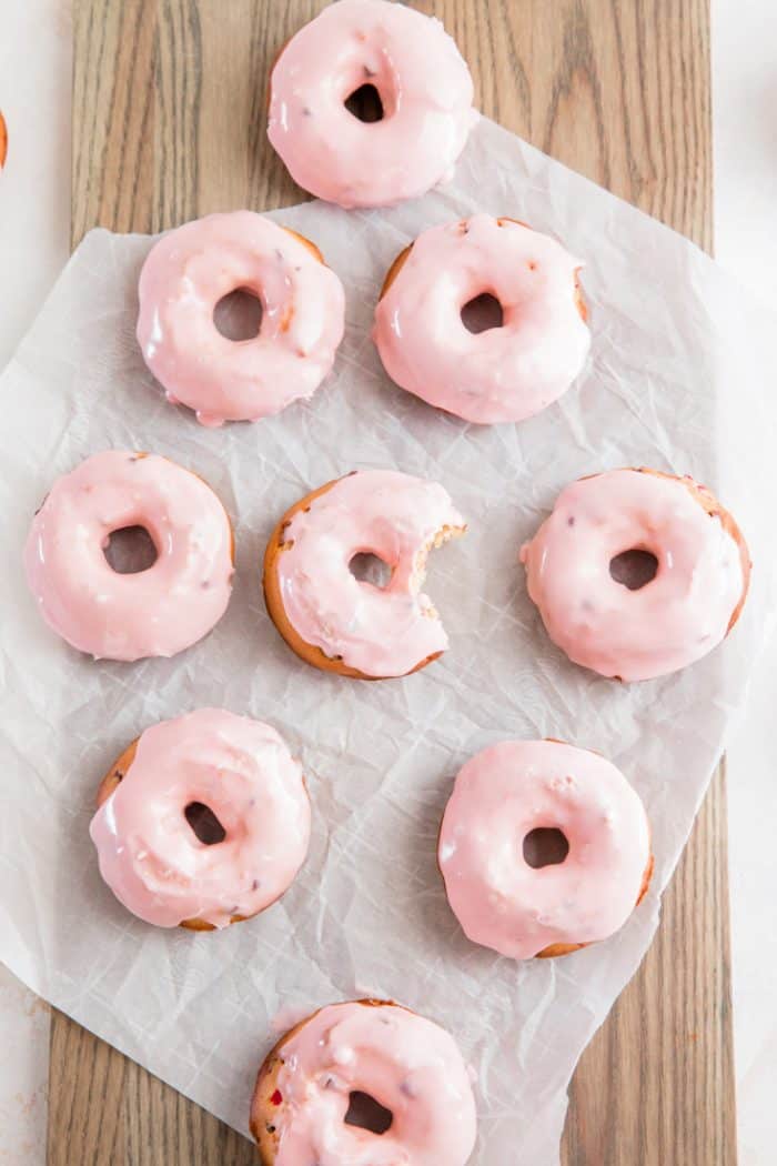 Cherry Chip Donuts Lemons for Lulu Cherry Chip Donuts Lemons for Lulu