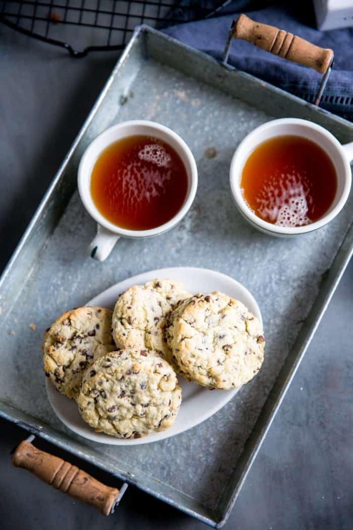 chocolate chip scones