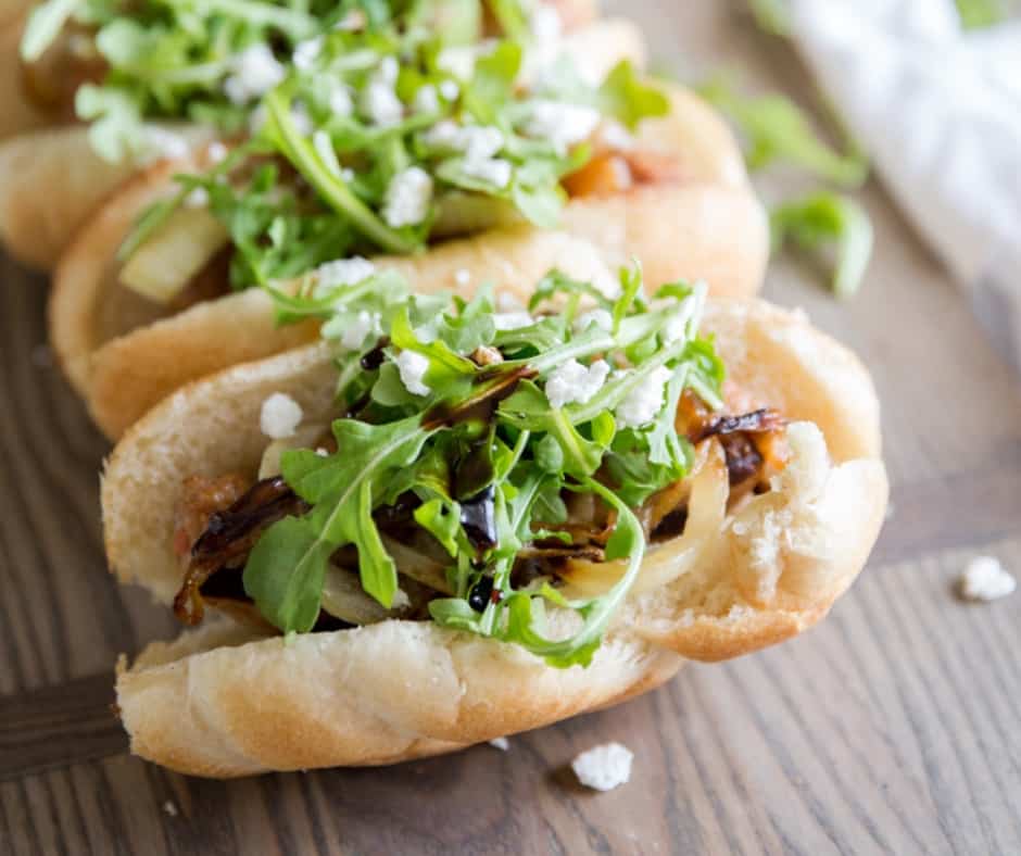 Sweet Italian Turkey Sausage Subs