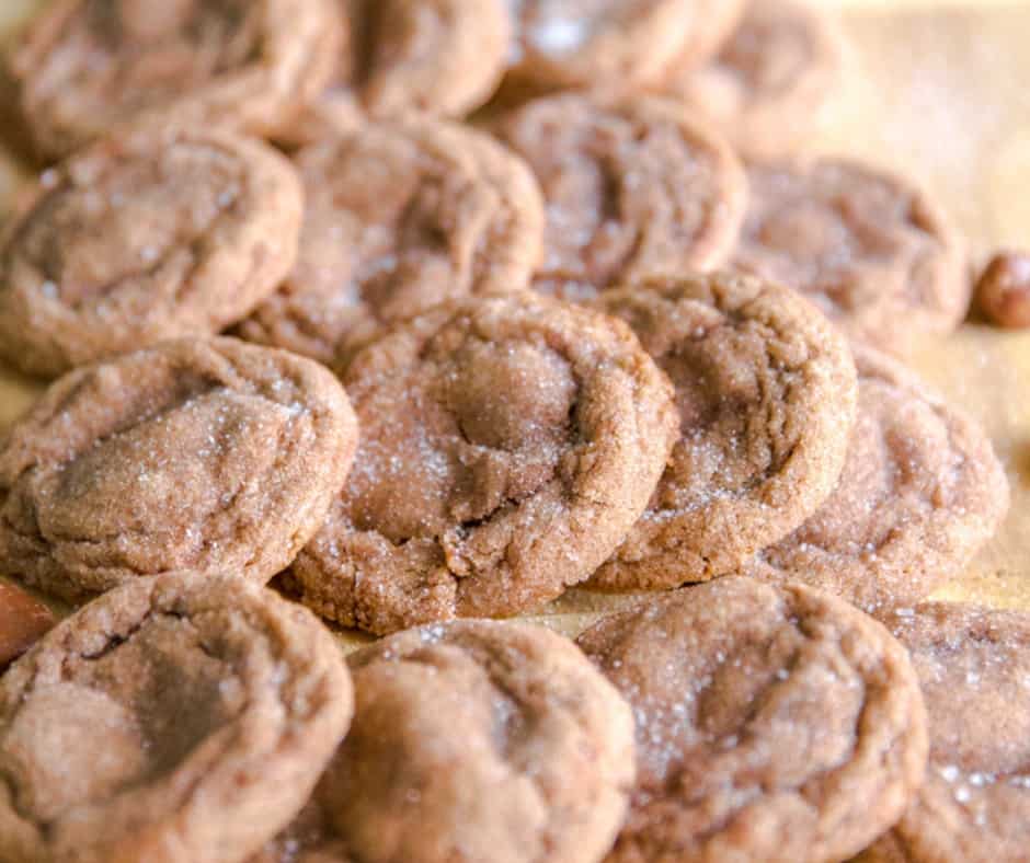 Milk Dud Nutella Cookies - Lemons for Lulu
