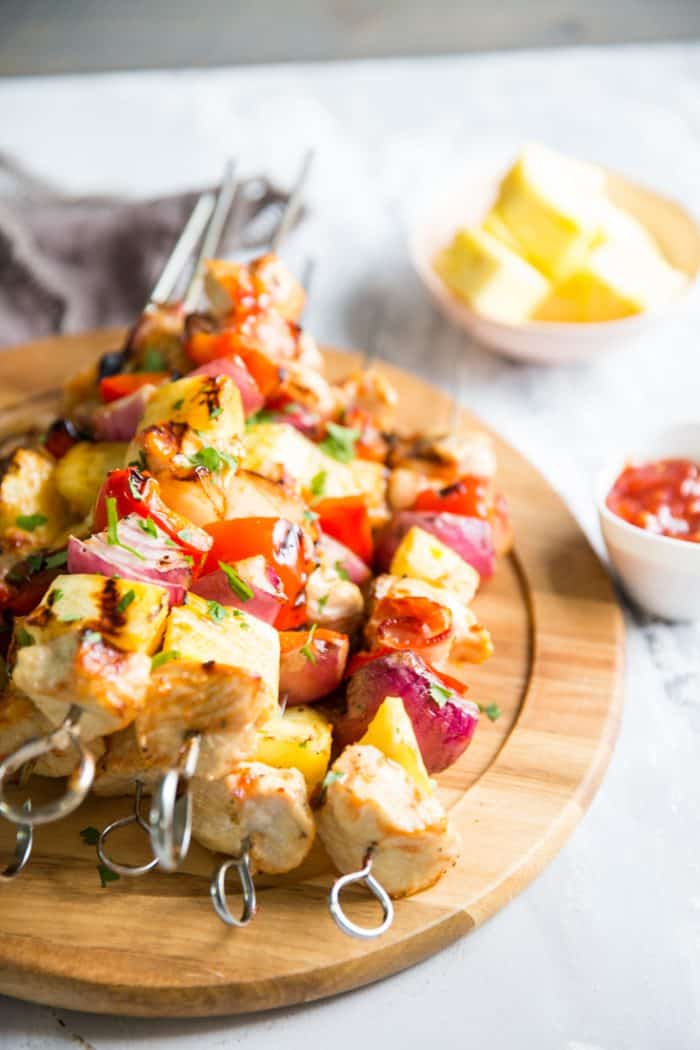 Pineapple Chicken Kabobs
